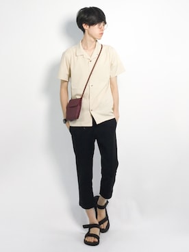 Morikawa Yoshinoriさん（メンズ・176cm）の夏コーディネート