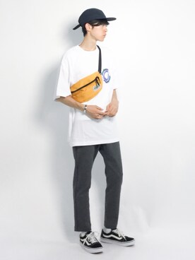 Morikawa Yoshinoriさん（メンズ・176cm）の夏コーディネート