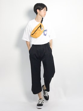 Morikawa Yoshinoriさん（メンズ・176cm）の夏コーディネート