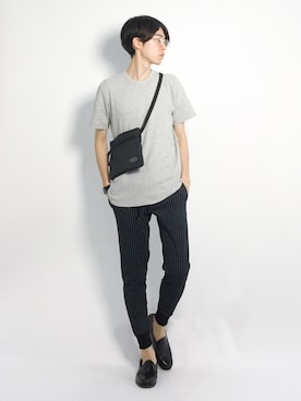 Morikawa Yoshinoriさん（メンズ・176cm）の夏コーディネート