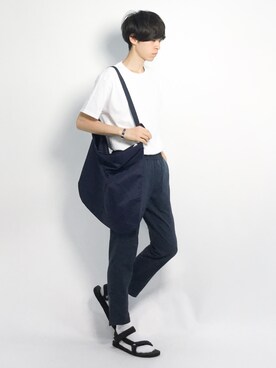 Morikawa Yoshinoriさん(メンズ・176cm)の夏コーディネート