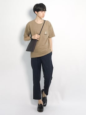 Morikawa Yoshinoriさん(メンズ・176cm)の夏コーディネート
