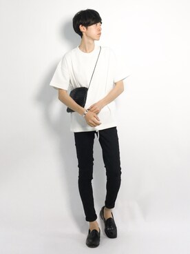 Morikawa Yoshinoriさん（メンズ・176cm）の夏コーディネート