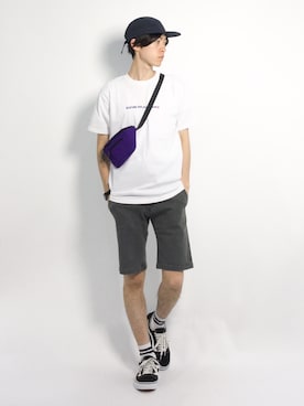 Morikawa Yoshinoriさん（メンズ・176cm）の夏コーディネート