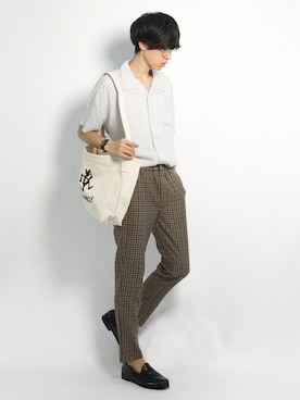 Morikawa Yoshinoriさん（メンズ・176cm）の夏コーディネート