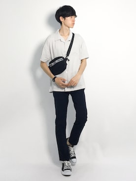 Morikawa Yoshinoriさん（メンズ・176cm）の夏コーディネート