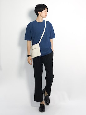 Morikawa Yoshinoriさん(メンズ・176cm)の夏コーディネート