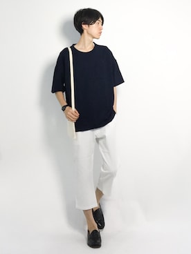 Morikawa Yoshinoriさん(メンズ・176cm)の夏コーディネート