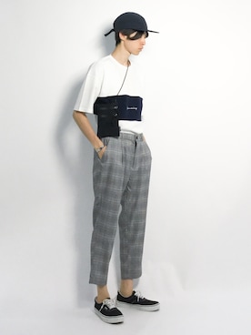 Morikawa Yoshinoriさん（メンズ・176cm）の夏コーディネート