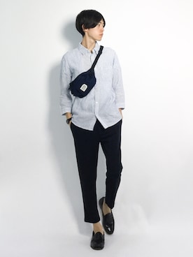 Morikawa Yoshinoriさん（メンズ・176cm）の夏コーディネート