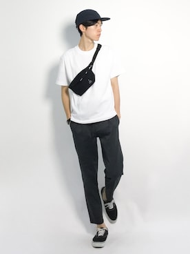 Morikawa Yoshinoriさん（メンズ・176cm）の夏コーディネート