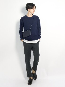 Morikawa Yoshinoriさん（メンズ・176cm）の夏コーディネート