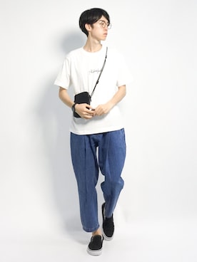 Morikawa Yoshinoriさん(メンズ・176cm)の夏コーディネート