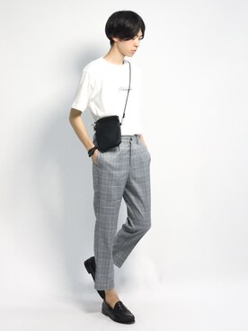 Morikawa Yoshinoriさん（メンズ・176cm）の夏コーディネート