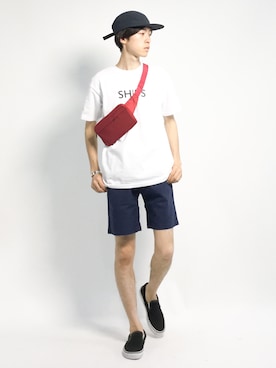 Morikawa Yoshinoriさん（メンズ・176cm）の夏コーディネート