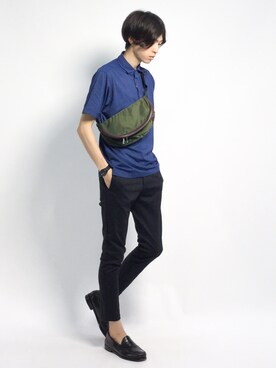 Morikawa Yoshinoriさん（メンズ・176cm）の夏コーディネート