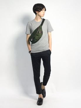 Morikawa Yoshinoriさん（メンズ・176cm）の夏コーディネート