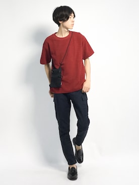 Morikawa Yoshinoriさん（メンズ・176cm）の夏コーディネート