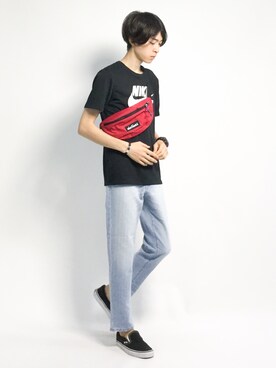 Morikawa Yoshinoriさん（メンズ・176cm）の夏コーディネート