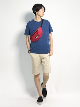 Morikawa Yoshinoriさん（メンズ・176cm）の夏コーディネート