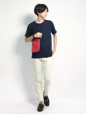 Morikawa Yoshinoriさん（メンズ・176cm）の夏コーディネート