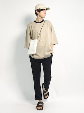 Morikawa Yoshinoriさん（メンズ・176cm）の夏コーディネート