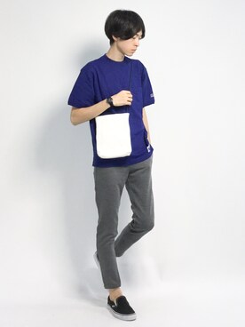 Morikawa Yoshinoriさん（メンズ・176cm）の夏コーディネート