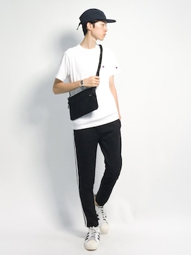 Morikawa Yoshinoriさん（メンズ・176cm）の夏コーディネート