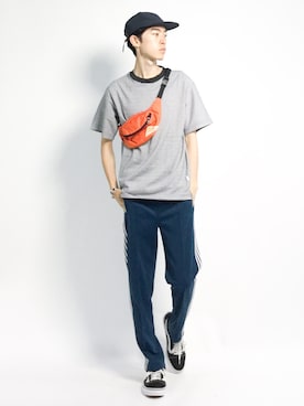 Morikawa Yoshinoriさん（メンズ・176cm）の夏コーディネート