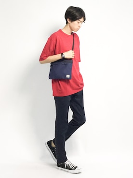 Morikawa Yoshinoriさん（メンズ・176cm）の夏コーディネート