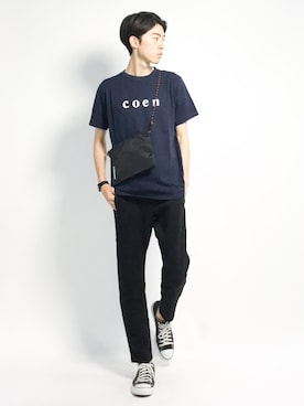 Morikawa Yoshinoriさん（メンズ・176cm）の夏コーディネート