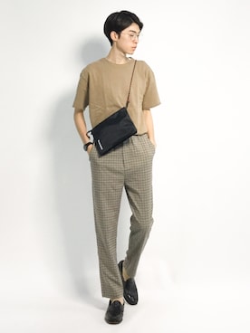 Morikawa Yoshinoriさん（メンズ・176cm）の夏コーディネート