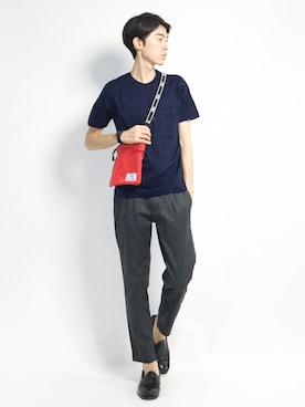 Morikawa Yoshinoriさん(メンズ・176cm)の夏コーディネート