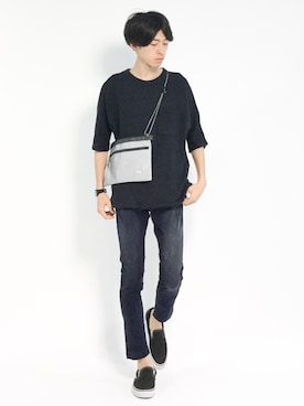 Morikawa Yoshinoriさん（メンズ・176cm）の夏コーディネート