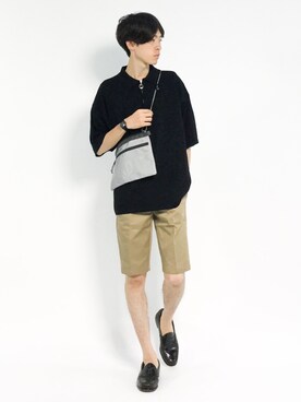 Morikawa Yoshinoriさん（メンズ・176cm）の夏コーディネート