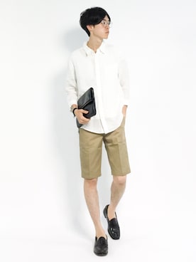 Morikawa Yoshinoriさん（メンズ・176cm）の夏コーディネート