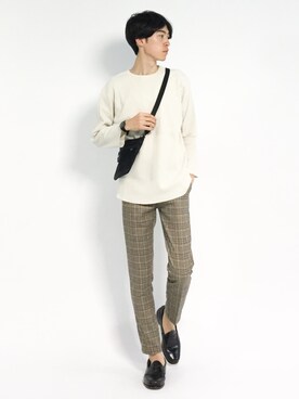 Morikawa Yoshinoriさん（メンズ・176cm）の夏コーディネート