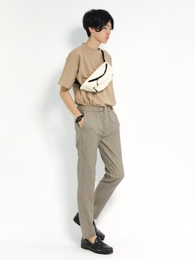 Morikawa Yoshinoriさん（メンズ・176cm）の夏コーディネート