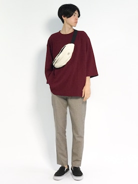 Morikawa Yoshinoriさん（メンズ・176cm）の夏コーディネート