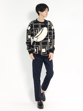 Morikawa Yoshinoriさん（メンズ・176cm）の夏コーディネート