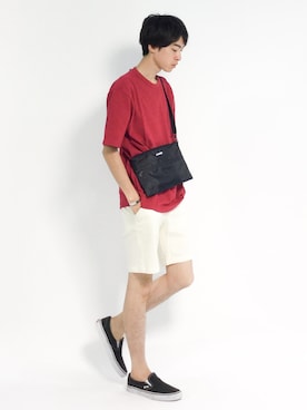 Morikawa Yoshinoriさん（メンズ・176cm）の夏コーディネート