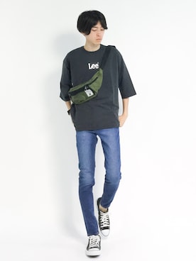 Morikawa Yoshinoriさん（メンズ・176cm）の夏コーディネート