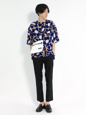 Morikawa Yoshinoriさん（メンズ・176cm）の夏コーディネート