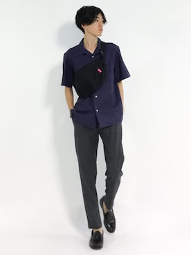 Morikawa Yoshinoriさん(メンズ・176cm)の夏コーディネート