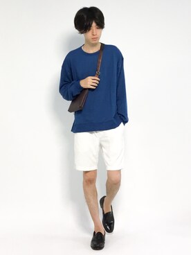 Morikawa Yoshinoriさん(メンズ・176cm)の夏コーディネート