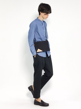 Morikawa Yoshinoriさん（メンズ・176cm）の夏コーディネート