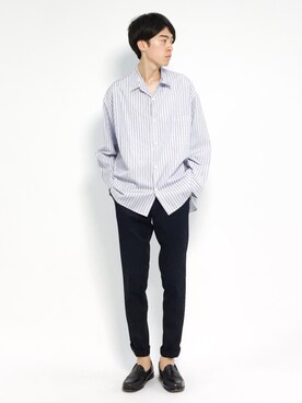 Morikawa Yoshinoriさん(メンズ・176cm)の秋コーディネート