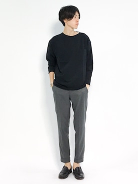 Morikawa Yoshinoriさん（メンズ・176cm）の秋コーディネート