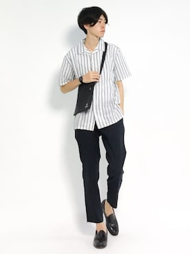 Morikawa Yoshinoriさん（メンズ・176cm）の秋コーディネート