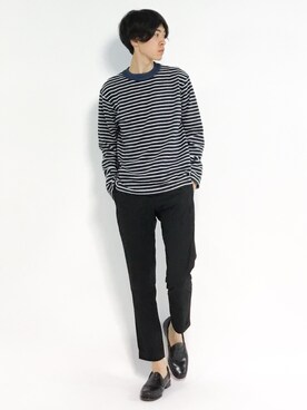 Morikawa Yoshinoriさん(メンズ・176cm)の秋コーディネート